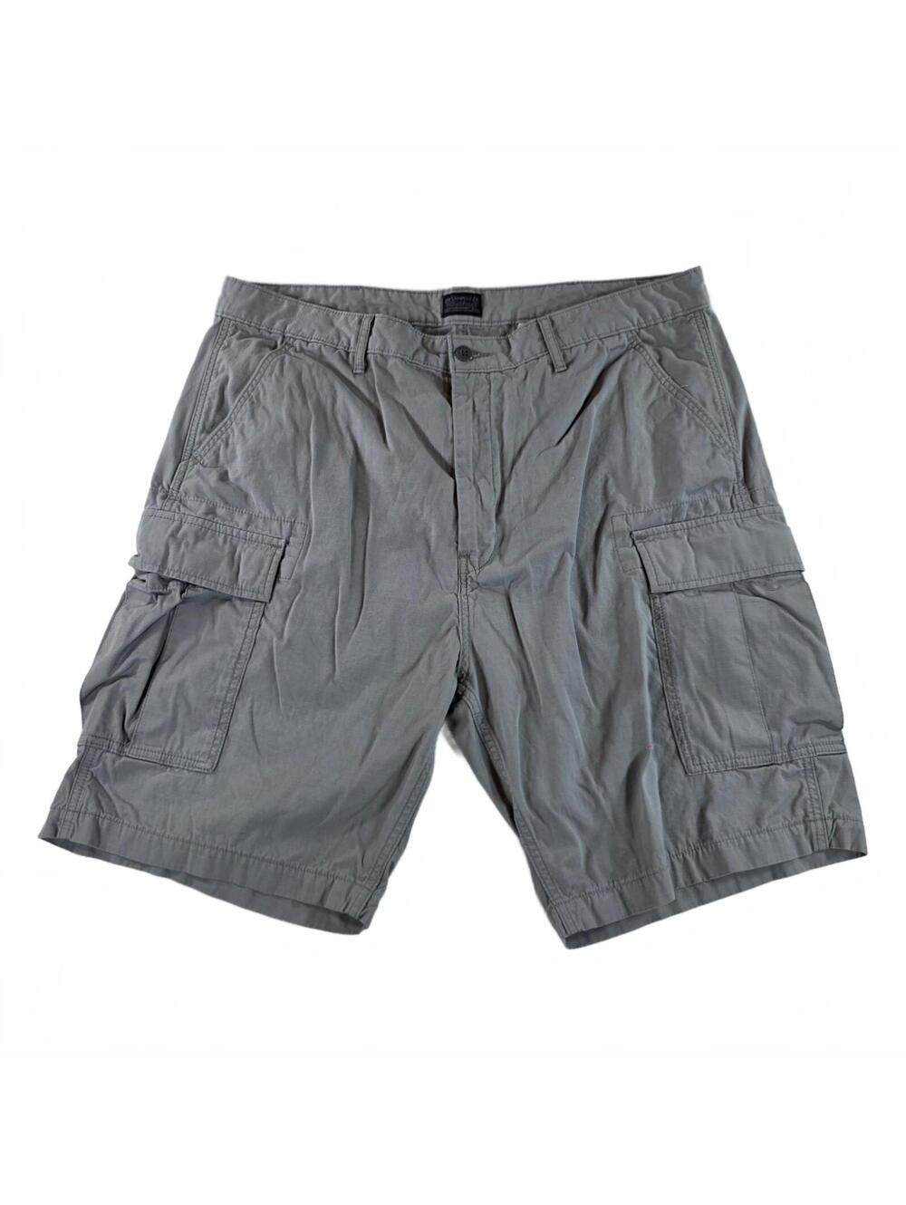 Levi Strauss & Co. Men's Cargo Shorts Gray Size 40 Inseam 9" Durable Casual